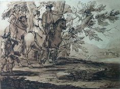 Assorted pictures and prints to include:- E M Newport Oil on board 