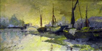 Gerald Philips (20th Century) Oil on board 