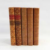 Fine bindings including:- De Saint-Joseph, R P Gregoire, full brown calf Stephen 
