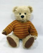 Limited edition Robin Rive 'Mustard Max' teddy bear, 10/300, 36cm tall