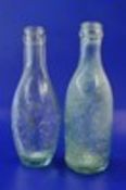 Early 19th century Hamilton Schweppe bottles, the name 'J.Schweppe & Co' in inscript, the other is