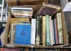 Quantity of coffee table books and others including 'Birds of the World', 'The 18th Century', '