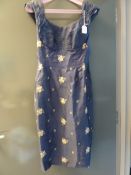 Three 1950's cocktail dresses, including Blanes and Herald labels , a DAKS black coat and a tweed