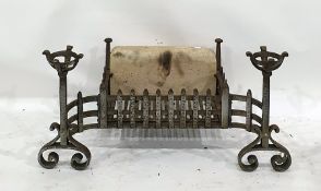 Cast iron fire grate