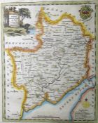 After T Kitchin Map  Monmouthshire After Eman Bowen Map  Part of Surrey, divided into its hundreds