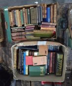 Quantity of antiquarian and leather bound books including Cooke's Topographical Library,