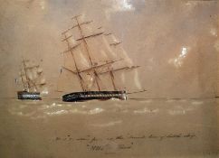 19th century  Watercolour  