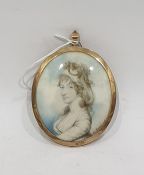 Henri De Janvry (late 18th century) Miniature port