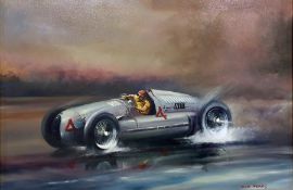 Dion Pears (1929-1985) Oil on canvas  