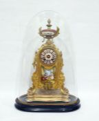 19th century mantel clock with striking movement,