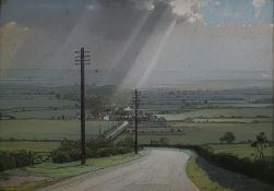 Edward Loxton Knight (1905-1993)  Pastel drawing