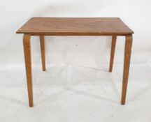 Set of four stacking artists' tables