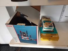 Boxed Bosch 900 ACE router, Woolcraft dove-tailer jig and drilling jig (3)