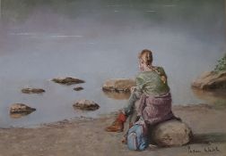 Susan Walsh (20th century British)  Pastel  