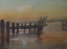 Marion Roelofs-Roberts (20th Century) Watercolour drawing 