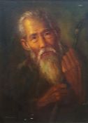 Chan, (20th Century Chinese School) Oil on board S