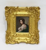 20th century portrait miniature in the 18th centur