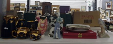 Various ceramics including two Royal Doulton Limit