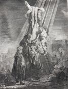 LOT WITHDRAWN Rembrandt Van Rijn (1606-1669)  Second plate etching and engraving  