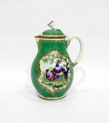 Worcester style porcelain sparrowbeak covered crea