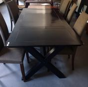 Oka dining furniture consisting of rectangular tab