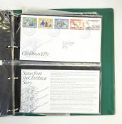 GB mainly FDCs 1960 and Frama sheetlets, good GB stamp collection mint and used in green album,