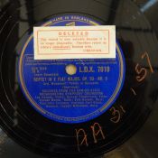 Large quantity of classical 78's, various sizes, including 10
