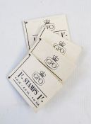 GB stamp books, 50p to £5, mint, over 100 complete decimals, over 50 £1 booklets by Harrison, nine