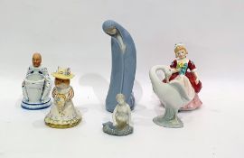 Royal Doulton figure of 'Valerie' HN2107, a Royal Doulton model of 'Poppy Eyebright', a Lladro