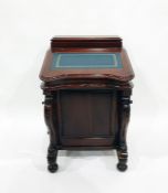 20th century mahogany davenport desk