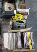 Quantity of long playing records, mainly 12