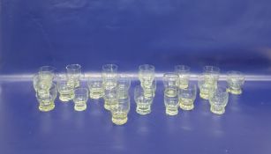 Assorted mixed glassware to include tumblers, etc