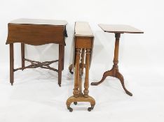 Mahogany Pembroke table, a Sutherland table and a side table (3)