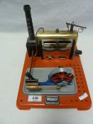 Mamod live steam engine