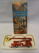 Corgi Simon Snorkel fire engine number 1127 in case