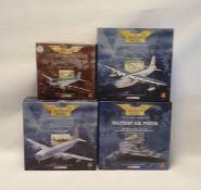 4 Boxed Corgi Aviation Archive diecast models to include 'Douglaus c-47A - AER Lingus', 'Boeing KC-