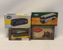 Box of Corgi diecast to include 'Vintage Glory of Steam Fowler BG locomotive 