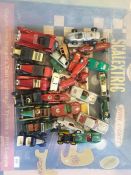 Quantity of various model vehicles to include Solido Aston Martin 3L 1/43, Solido Maserati, Solido