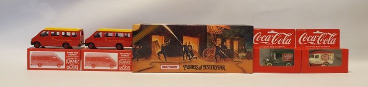 Collection of diecast models to include 3 'Corgi Royal Mail Bus Special edition', 'Special Edition