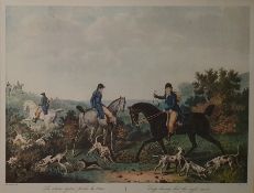 Colour print after H Alken, colour print after Vernet by Darcis 