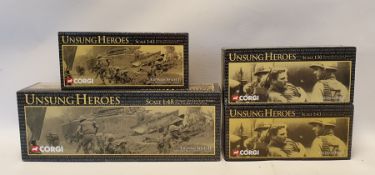 Collection of 13 Corgi Unsung Heroes  Vietnam series and Vietnam series 2, 3 1-48 scale, 6 1-50