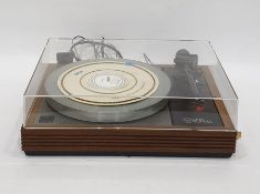 LINN Sondek LP12 turntable with LINN Troika cartridge, another LINN Sondek turntable cover and a