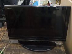 A Toshiba flatscreen television, 30