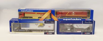 Collection of Corgi and other diecast lorries to include ' Corgi Limited Edition 75801 M.A.N.
