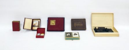 Various sets of playing cards to include a cased set to commemorate the coronation of Queen