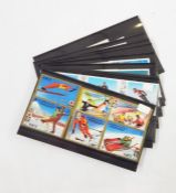 Six boxes of thematic stamps. Thousands to sort out  ( 6 boxes)