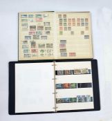 Miscellaneous lot of stamps and covers including sparsely filled Cyprus album ( 1 box)