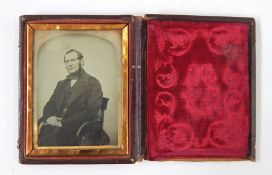 Small Victorian photograph album, portraits. 3 other albums of views and people, 1912 and later, and