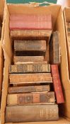 Quantity of antiquarian books, some for restoration, including:- Cary, John  