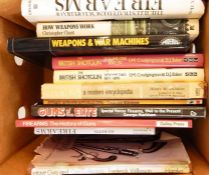 Various volumes on shotguns, shooting and firearms including 